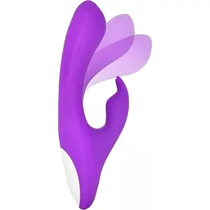 Vibrator Rabbit FLEX Silicone Bendable Mov pe SexLab