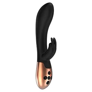 Vibrator Rabbit Heating Opulent Negru pe SexLab