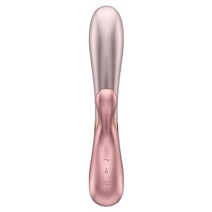 Vibrator Rabbit Hot Lover Heat Silicon 19.9cm Roz
