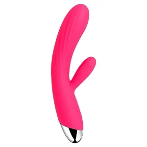Vibrator Rabbit Încălzire Svakom Angel Roz pe SexLab