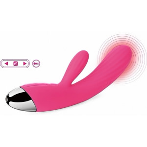 Vibrator Rabbit Încălzire Svakom Angel Roz