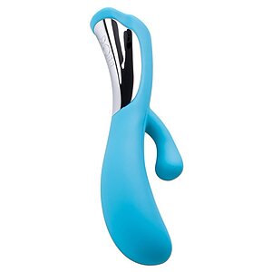 Vibrator Rabbit Iora Dual Action Turcoaz pe SexLab