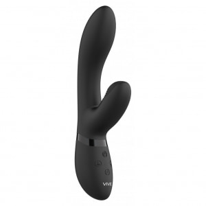 Vibrator Rabbit Kyra Pulse Negru Vibrator Rabbit Kyra Pulse Negru pe Sexlab.ro