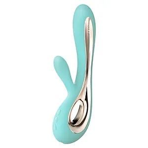 Vibrator Rabbit Lelo Soraya 2 Turcoaz pe SexLab