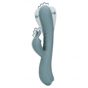 Vibrator Rabbit Loveline By Shots Pentru Stimulare Dublă Gri Vibrator Rabbit Loveline By Shots Pentru Stimulare Dublă Gri pe Sexlab.ro