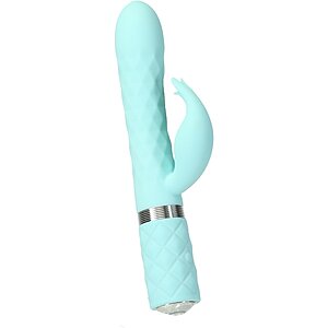 Vibrator Rabbit Reincarcabil Usb Turcoaz