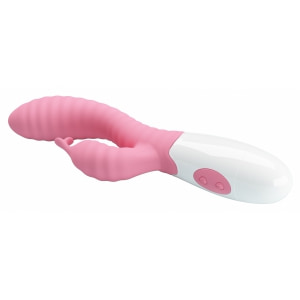 Vibrator Rabbit Pretty Love Hyman pentru Punctul G Roz