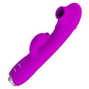 Vibrator Rabbit Pretty Love Regină Mov pe SexLab