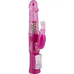 Vibrator Rabbit Roz Pentru Clitoris Si Punct G