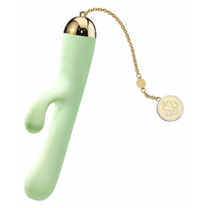 Vibrator Rabbit ZALO Ichigo Verde pe Sexlab.ro