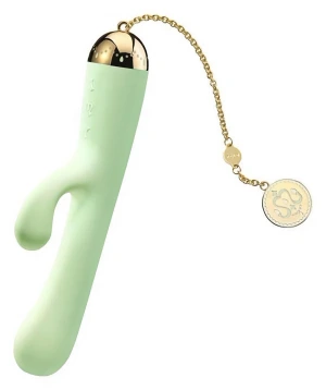 Vibrator Rabbit ZALO Ichigo Verde pe Sexlab.ro
