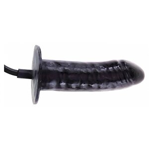 Vibrator Realistic Bigger Joy Inflatable Negru pe SexLab