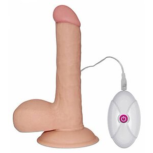 Vibrator Realistic cu Telecomanda The Ultra Soft Dude pe SexLab