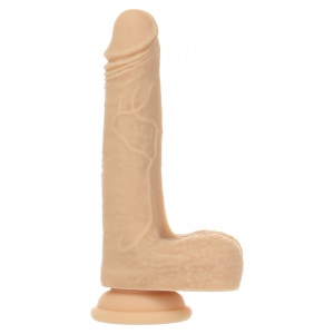 Vibrator Realist Thrusting Rotativ Cu Ventuza