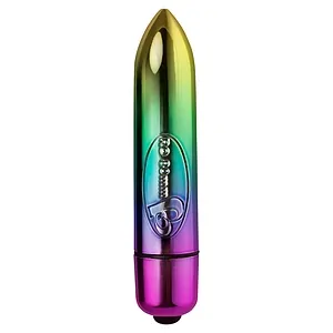 Vibrator RO 80 Rainbow 7 Speed Multicolor Vibrator RO 80 Rainbow 7 Speed Multicolor pe SexLab