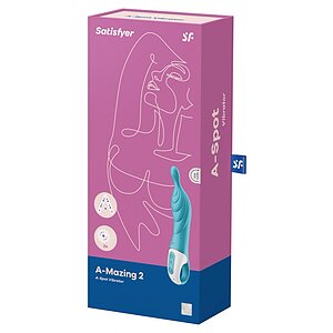 Vibrator Satisfyer A-mazing 2 Turcoaz