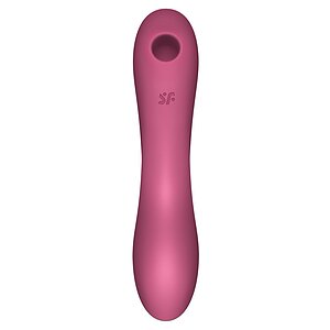 Vibrator Satisfyer Curvy Trinity 3 Roșu
