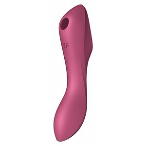 Vibrator Satisfyer Curvy Trinity 3 Roșu pe Sexlab.ro