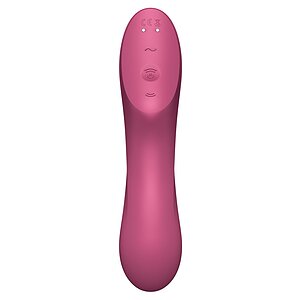 Vibrator Satisfyer Curvy Trinity 3 Roșu