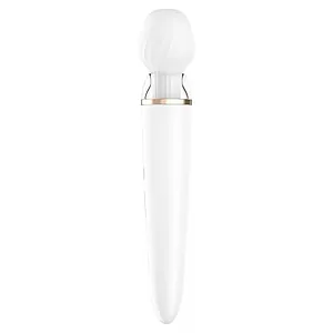 Vibrator Satisfyer Double Wand-er XXL Alb pe SexLab