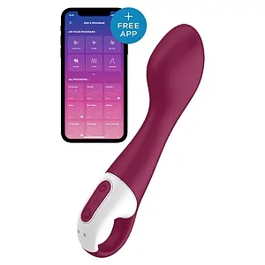 Vibrator Satisfyer Hot Spot Vișiniu Vibrator Satisfyer Hot Spot Vișiniu pe SexLab