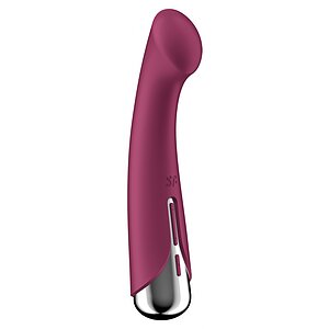 Vibrator Satisfyer Spinning G Roșu pe SexLab