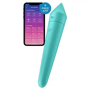 Vibrator Satisfyer Ultra Power 8 Turcoaz pe SexLab