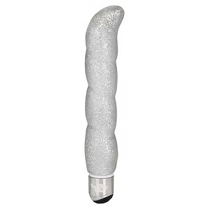 Vibrator Screwnicorn Punctul G Argintiu pe SexLab