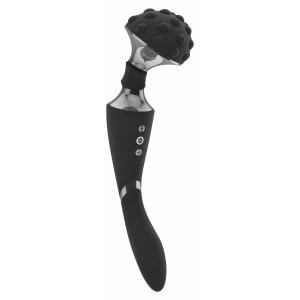 Vibrator Shiatsu Bendable Massager Wand Negru Vibrator Shiatsu Bendable Massager Wand Negru pe Sexlab.ro