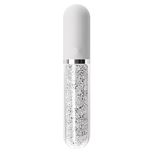 Vibrator Silicon Stardust Charm Alb pe SexLab