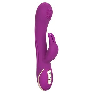 Vibrator Silicone Thumping Rabbit Mov pe SexLab