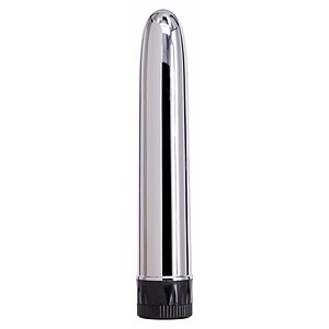 Vibrator Slim Line Silver Argintiu pe SexLab