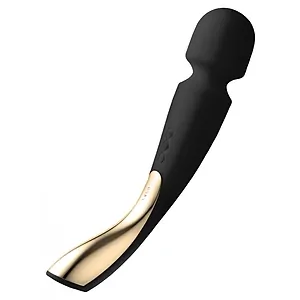 Vibrator Wand Large Negru Reincarcabil Usb Masajer Corp Electric Rezistent La Apa