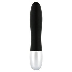 Vibrator Sondă Subtilă Negru pe SexLab