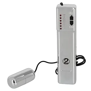 Vibrator Total Climax Egg Argintiu Vibrator Total Climax Egg Argintiu pe SexLab