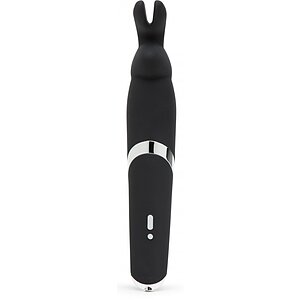 Vibrator Wand Happy Rabbit Negru