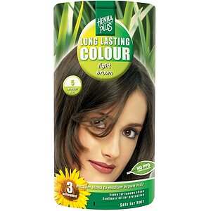 Vopsea Păr Long Lasting Colour 5 Light Brown Hennaplus pe Sexlab.ro