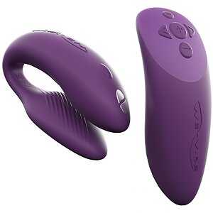 We-Vibe Chorus C-articulat — 2 Motoare, Reîncărcabil Mov pe SexLab