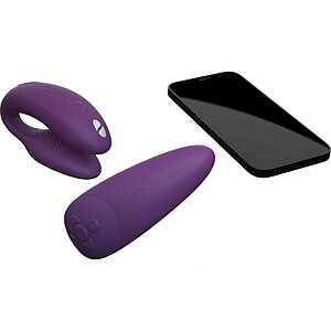 We-Vibe Chorus C-articulat — 2 Motoare, Reîncărcabil Mov