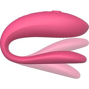 WeVibe Sync Lite Roz, 10 Moduri, Reîncărcabil Discret