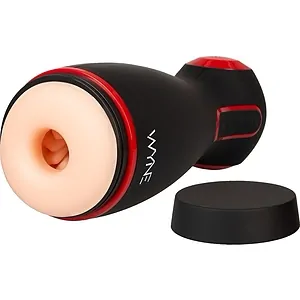 WYNE Dual‑Motor Masturbator — 10 Vibrații, 7 Aspirații Negru pe Sexlab.ro