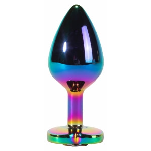 Anal Plug Secret Shine Rainbowheart M Multicolor pe Sexlab.ro