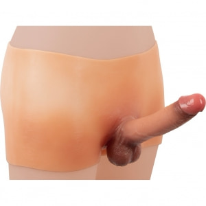 Pantaloni Din Silicon Lichid Cu Dildo Incorporat
