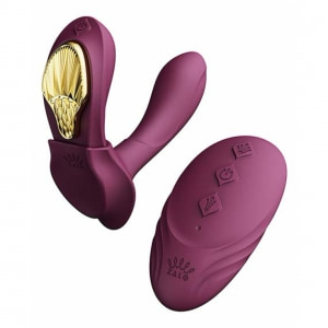ZALO Aya Vibrator Purtabil Reîncărcabil 8 Moduri Discret Mov pe Sexlab.ro