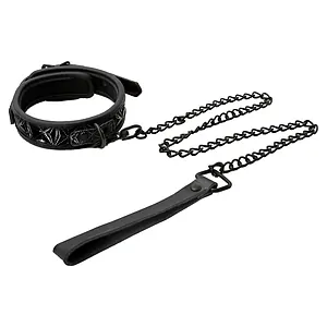 Zgardă Sinful 1 Inch Collar Negru pe SexLab