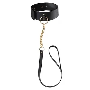 Zgarda Bijoux Indiscrets Maze Wide Choker pe SexLab