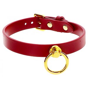 Zgardă O-Ring Roșu pe SexLab