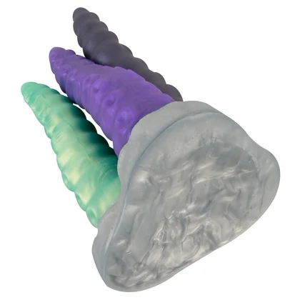 Triplu Tentacul 3-în-1 — Ventuză Puternică, Silicon Argintiu