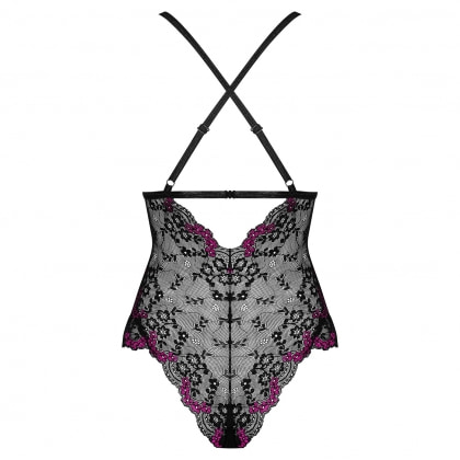 Body Obsessive Vanessme Negru L-XL