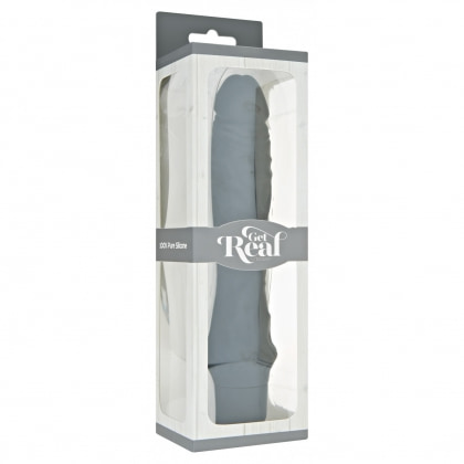 Vibrator Clasic Large Negru 24.9cm
